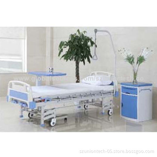 Three Crank Manual Bed, Measures 2160*960*500-750mm